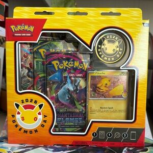 Pokemon TCG 2026 Pokemon Day Collection 30th Anniversary Pikachu Box